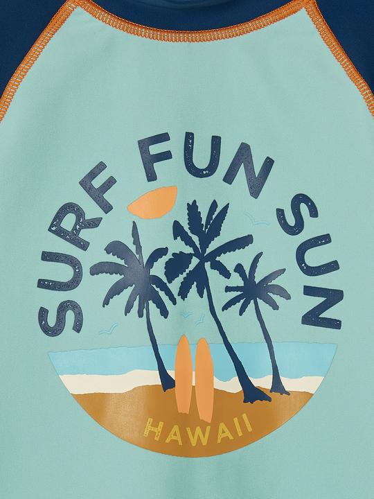 Produktbild Vertbaudet Jungen Strand-Set mit UV-Schutz: T-Shirt & Shorts (152)