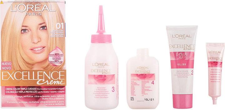 Produktbild L'Oréal Paris EXCELLENCE Creme tinte #01 rubio ultra claro natural (01 rubio ultra claro natural)