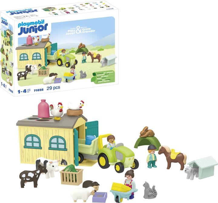 Immagine prodotto Playmobil Avventura nella fattoria dei trattori (71656)
