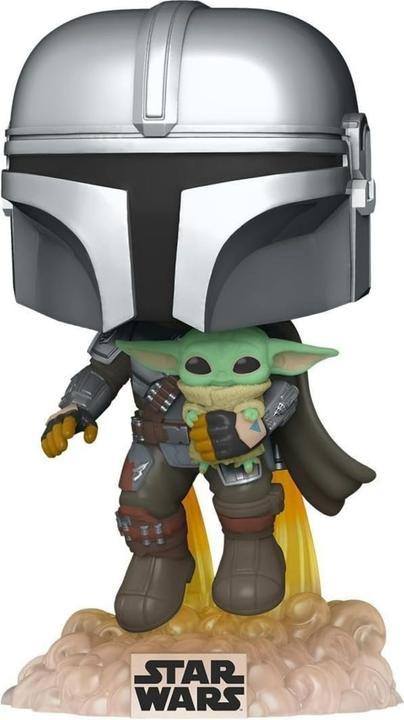 Image du produit Funko POP! - Star Wars - The Mandalorian: Mando w. Jet Pack