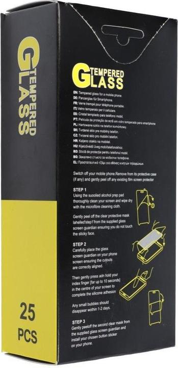 Immagine prodotto NoName Protective glass OEM Tempered Glass (SET 25in1) - for Iphone 16 Pro (25 Pezzo/i, Apple iPhone 16 Pro)