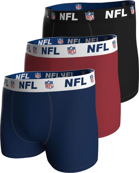 Barefoot NFL Shield 3pk Boxers XL (XL, 3er Pack)