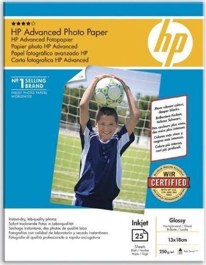 Image du produit HP Q8696a (250 g/m², 13 x 18 cm, 25 x)