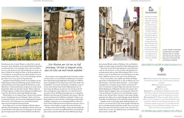 Actual product image Legendäre Wanderrouten (German, The Lonely Planet, 2020)