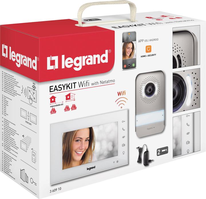 Produktbild Legrand EASYKIT Wi-Fi Video-Türsprechanlagen-Set