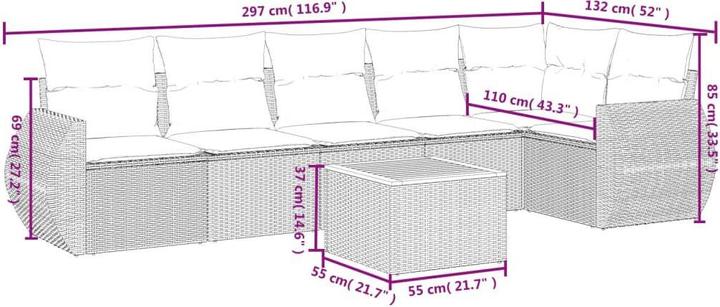 Actual product image VidaXL Ragusa