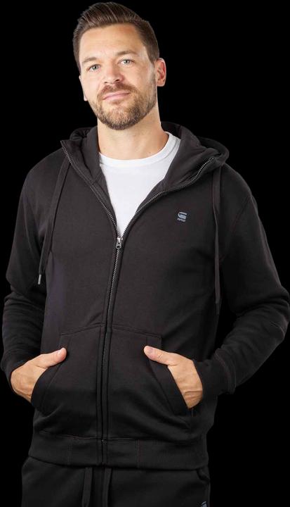 Produktbild G-Star Sweatjacke Sportlich Bequem sitzend Premium core hdd zip sw l/s (M)