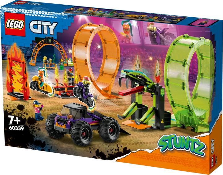Produktbild LEGO Stuntshow-Doppellooping (60339, LEGO City)