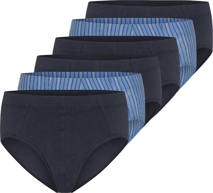 Immagine prodotto Schiesser Confezione da 6 mini slip / mutande in cotone organico 95/5 Essentials (L, confezione da 6)