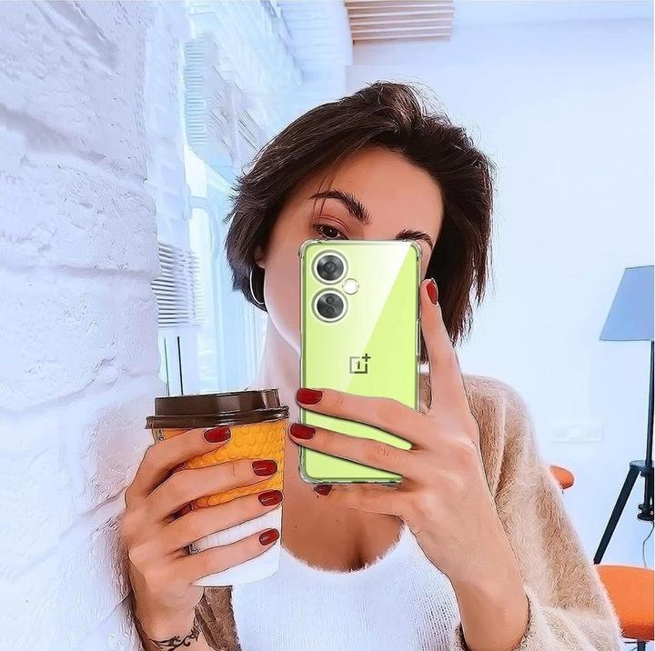 Produktbild Screenguard OnePlus Nord CE 3 Lite Hülle Crystal Soft Airbag Bumper (OnePlus Nord CE 3 Lite)
