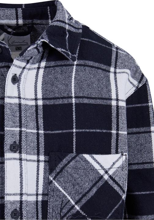 Image du produit Karl Kani KM223-029-1 Chest Signature Heavy washed Flannel Shirt - 77597 (S)