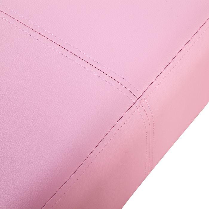 Immagine prodotto Swisshandel24 Poltrona per bambini con poggiapiedi rosa, 83x42x41cm (Poltrona per bambini)