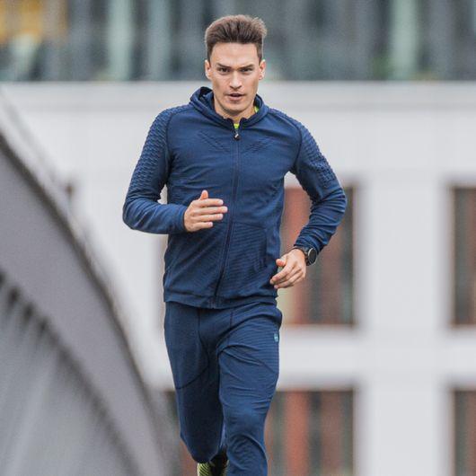 Actual product image UYN Kapuzenshirt Mit Durchgehendem Reissverschluss Run Fit (L)