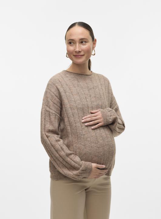 Image du produit Vero Moda Maternity Coupe normale Pull à col rond Haut tricoté (M)