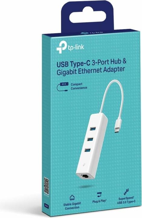 Actual product image TP-Link UE330C (USB 3.0, RJ45 Gigabit Ethernet (1x))