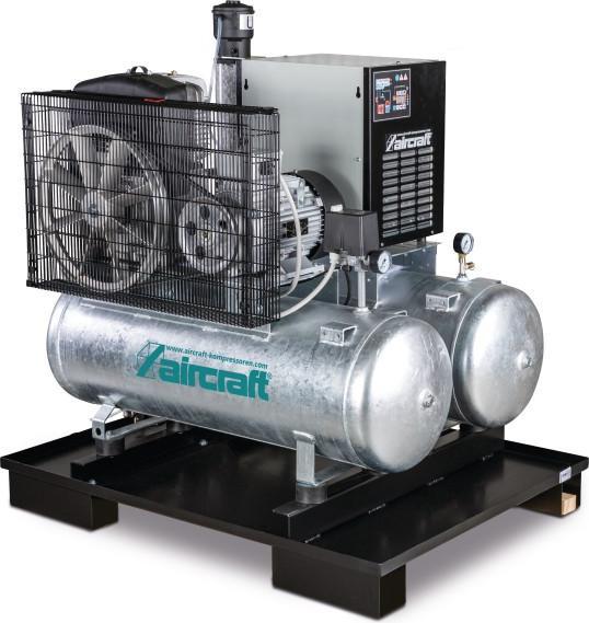 Produktbild Stürmer - AIRPROFI DUO 853/2x100/10 KK - Stationärer Kolbenkompressor mit 2x 100 Liter-Druckluftbehä (10 Bar, 200 l)