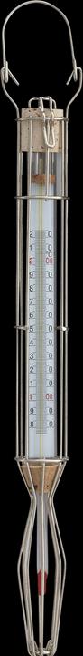 Produktbild TFA Zuckerthermometer aus Glas analog im Drahtgehäuse 36.5 cm