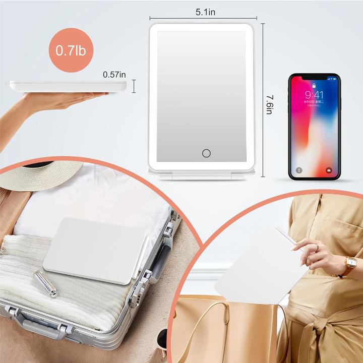 Image du produit Lumina Swiss LED Reisespiegel Deluxe