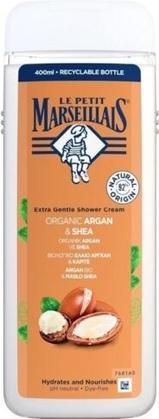 Produktbild Le Petit Marseillais Extra Gentle Shower Cream Argan & Shea 400Ml (400 ml)