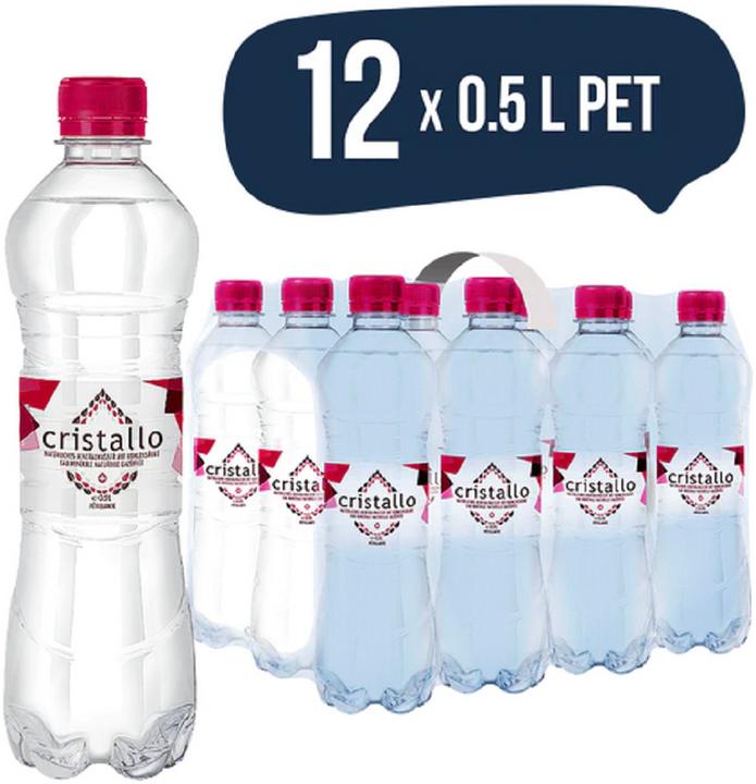 Actual product image Cristallo Mineral water (12 x 50 cl)