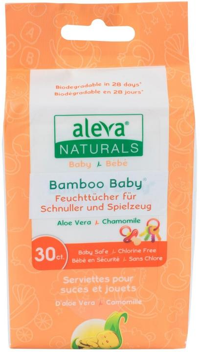 Actual product image Aleva Naturals Bambus für Schnuller und Spielzeug 30 Stk. (30 Piece)