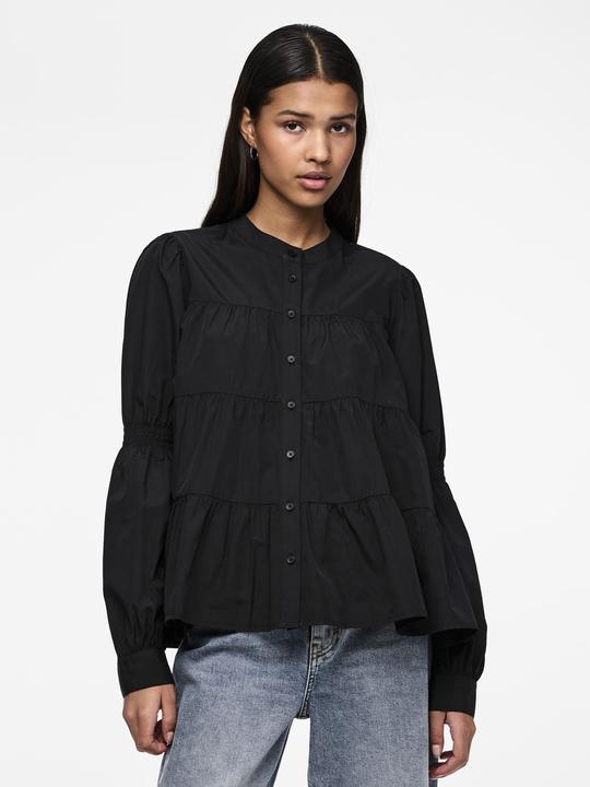 Actual product image Pieces PCSILLA top with long sleeves (S)