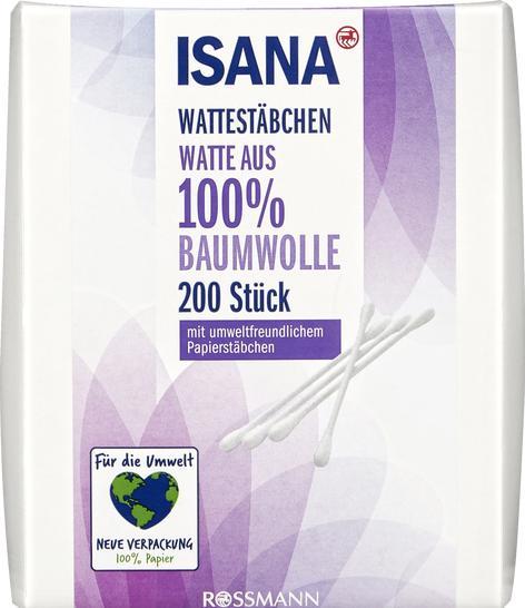 Actual product image Isana Cotton buds