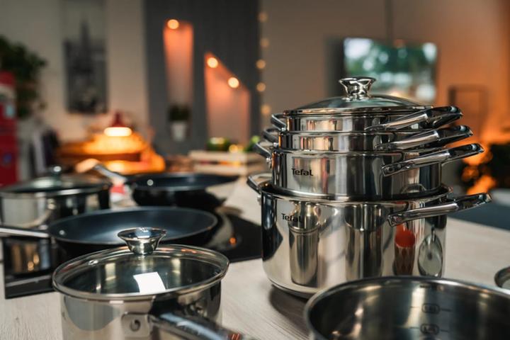Productafbeelding Tefal WOK B9221904 COOK EAT 28 CM (28 cm, Wokpan, Roestvrij staal)