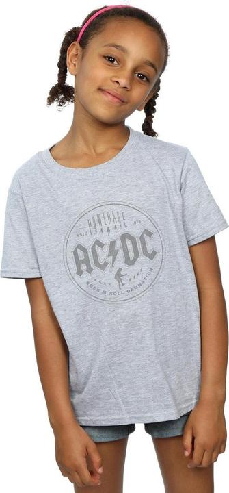 Image du produit AC/DC T-Shirt coton noir Rock N Roll Damnation pour fille (116)