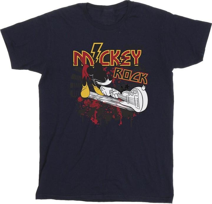 Immagine prodotto Disney Mickey Mouse Smash Guitar Rock Maglietta Ragazzi (152, 158)