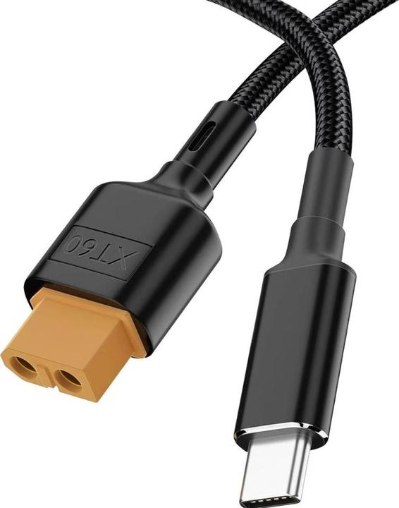 Produktbild PowerGuard XT60 USB-C PD Fast Charge 0.5m 100W 5-20V 5A (100 W)