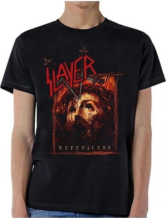 Actual product image Slayer Unisex Adult Repentless Rectangle T-Shirt (XL)