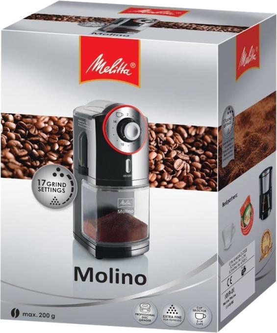 Actual product image Melitta Molino grinder (CH plug)