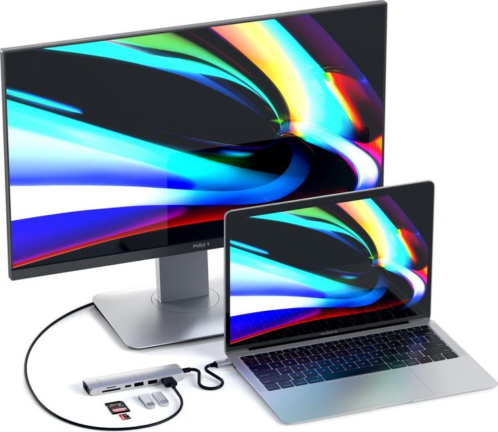 Produktbild Satechi USB-C Slim Multi-port (USB-C, 7 Ports)