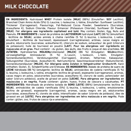 Produktbild Optimum Nutrition Platinum HydroWhey (Schokolade, 1 Stk., 1600 g)