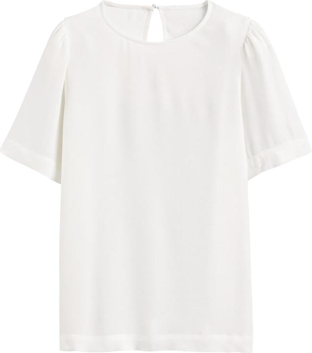 Image du produit La Redoute Collections Blouse à encolure ronde (50)
