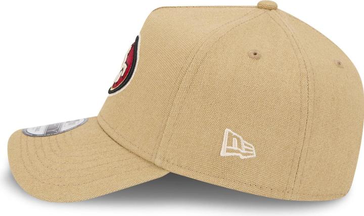 Actual product image New Era A-Frame Trucker Canvas Cap San Francisco 49ers beige (One size)