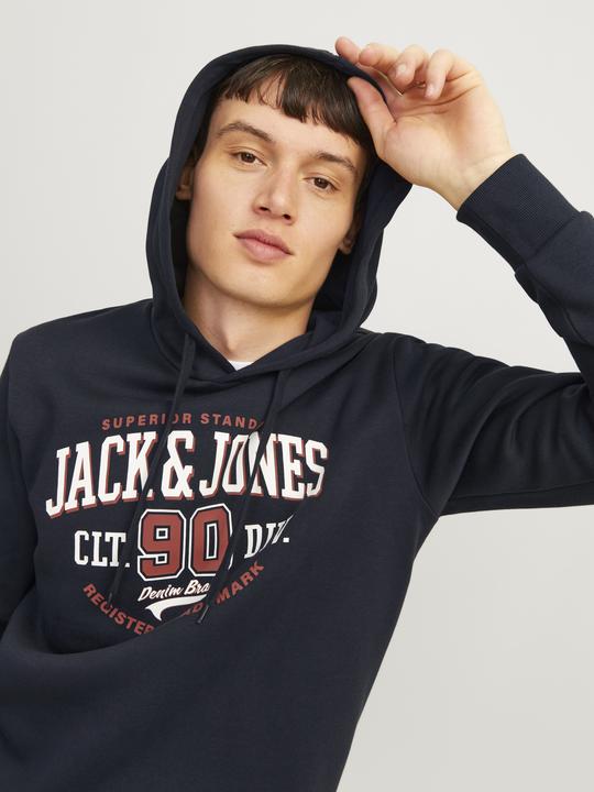 Produktbild Jack & Jones JJELOGO SWEAT HOOD 2 COL 24/25 NOOS (XS)