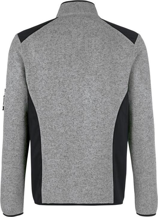 Immagine prodotto Hakro Giacca in pile lavorata a maglia Dawson grigio screziato, XL (XL)