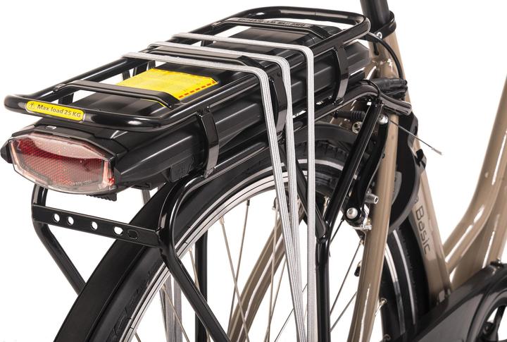 Immagine prodotto Hollandia Bicicletta e-city da donna 28" Optima Basic Brown 7 marce (50 cm)