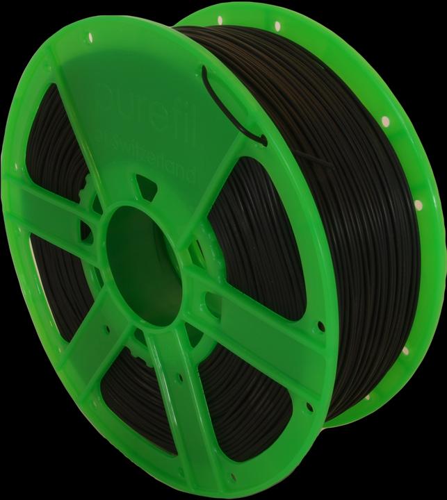 Produktbild Purefil PLA soft Filament (PLA, 1.75 mm, 1000 g, Schwarz)