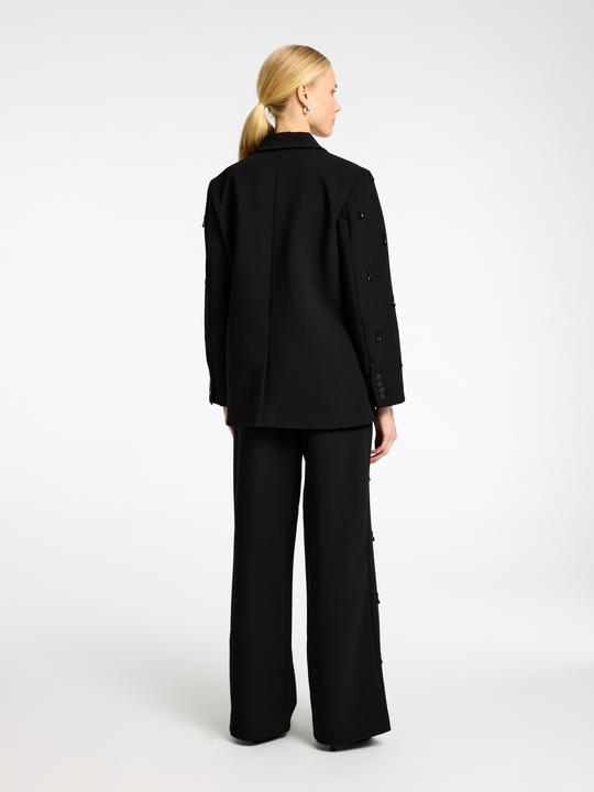 Actual product image Selected Femme Embellished wide-leg trousers (36)