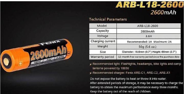 Image du produit Fenix Arb-L18