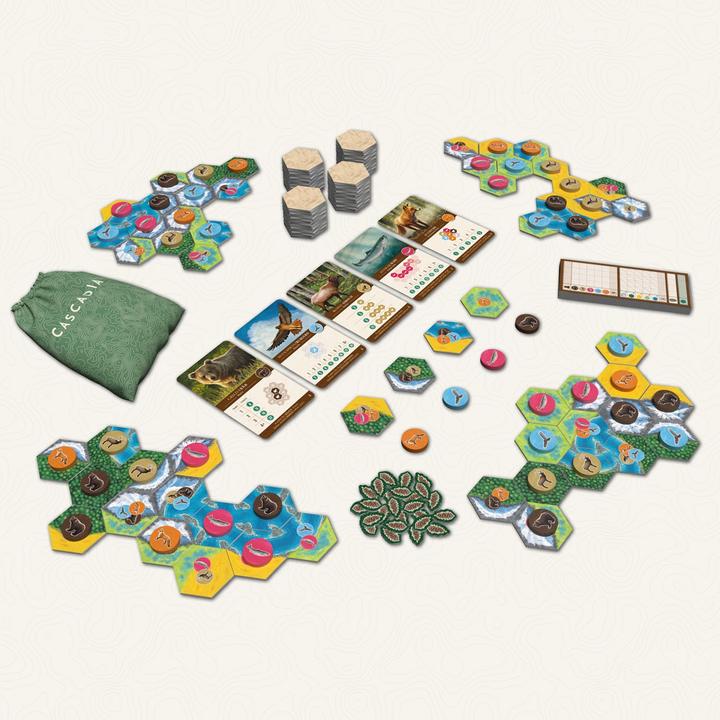 Actual product image Kosmos Familienspiel Cascadia – Im Herzen der Natur (German)