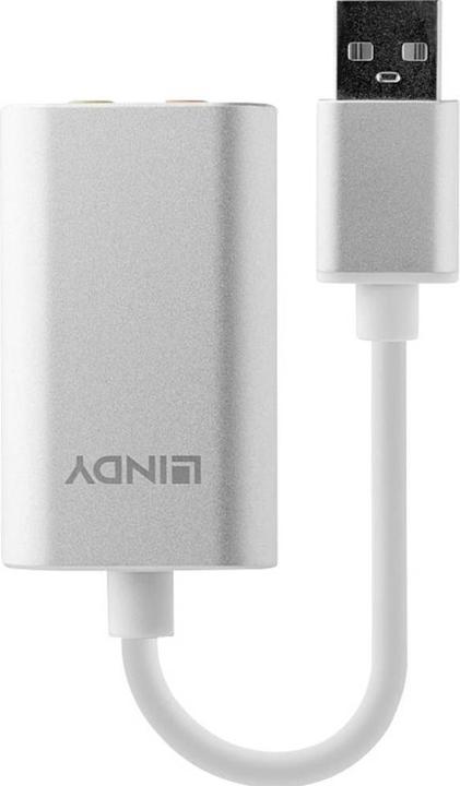 Produktbild Lindy Audioadapter USB Typ A 3,5 mm (USB)