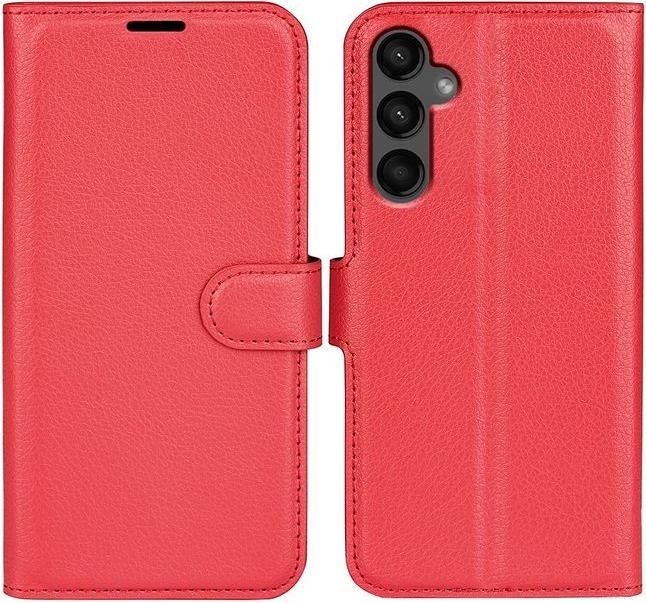 Actual product image MU Classic Litchi Leather Bookcover Series (Samsung Galaxy A15 5G)