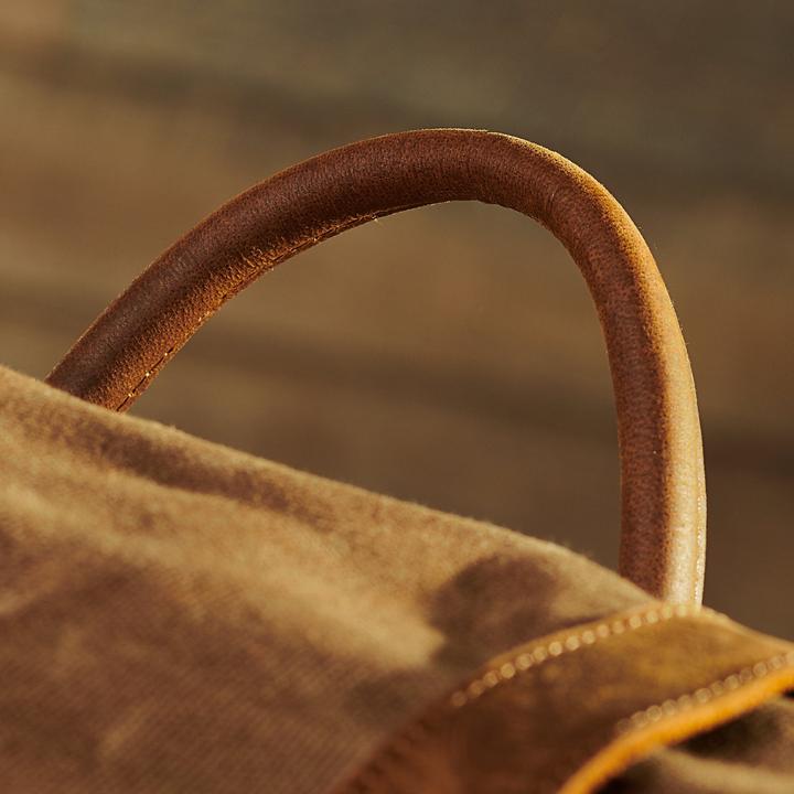 Image du produit Only-Bags.Store Roll Top Backpack, Durable Leather Backpack, Stylish 17in Laptop Bag, Aesthetic Large (27 l)