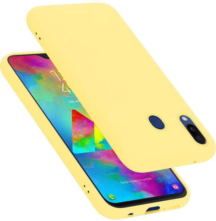 Immagine prodotto Cadorabo Copertura della cassa del silicone liquido TPU (Samsung Galaxy M20)