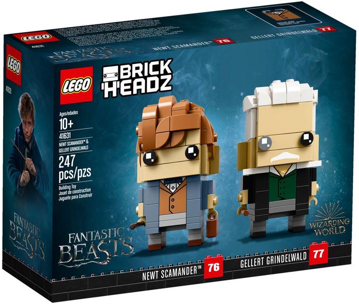 Immagine prodotto LEGO Brickheadz Newt Scamander e Gellert Grindelwald 41631 (41631, LEGO Brickheadz)