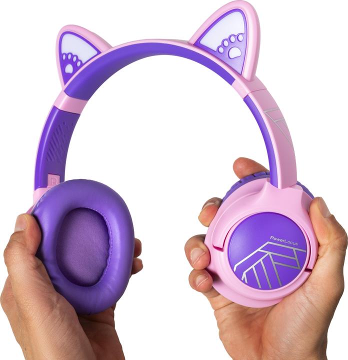 Produktbild PolarPro PowerLocus Bobo Cat Ears Wireless Headphones for Kids
